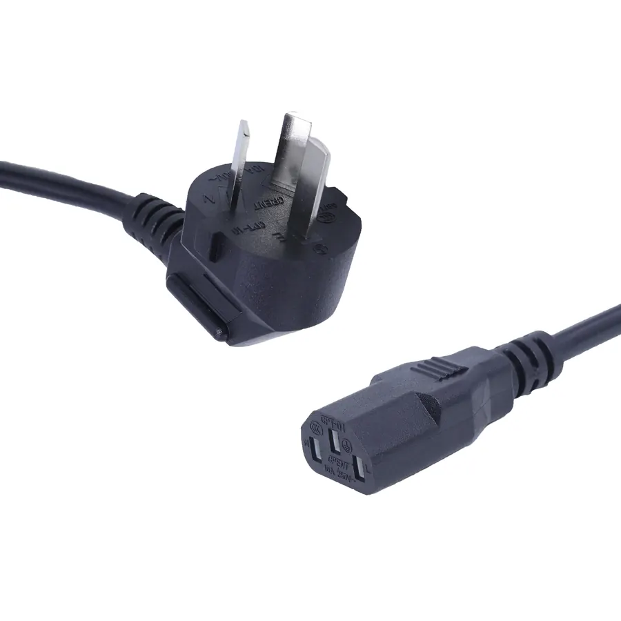 China 3-Pin Plug Power Cord (CCC) photo 4