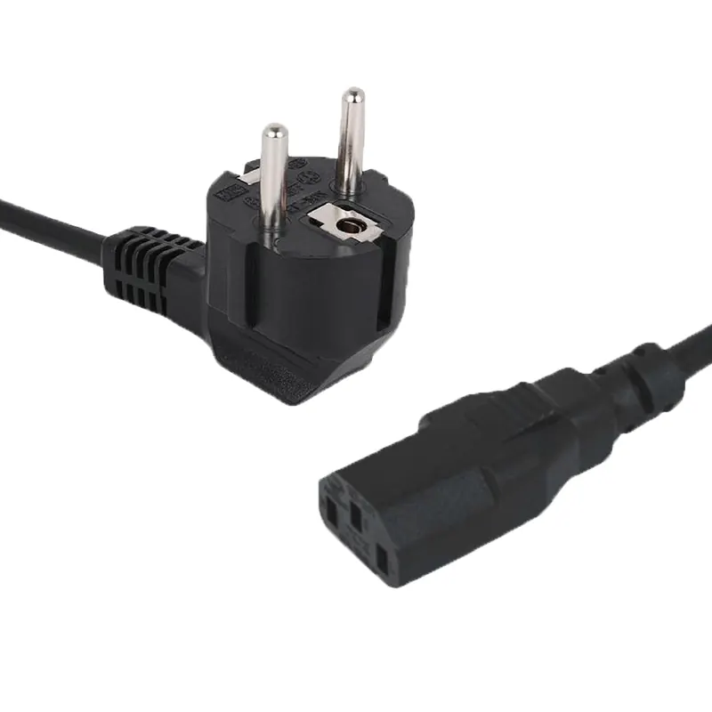 EU Schuko Plug Power Cord (CEE 7/7) photo 4