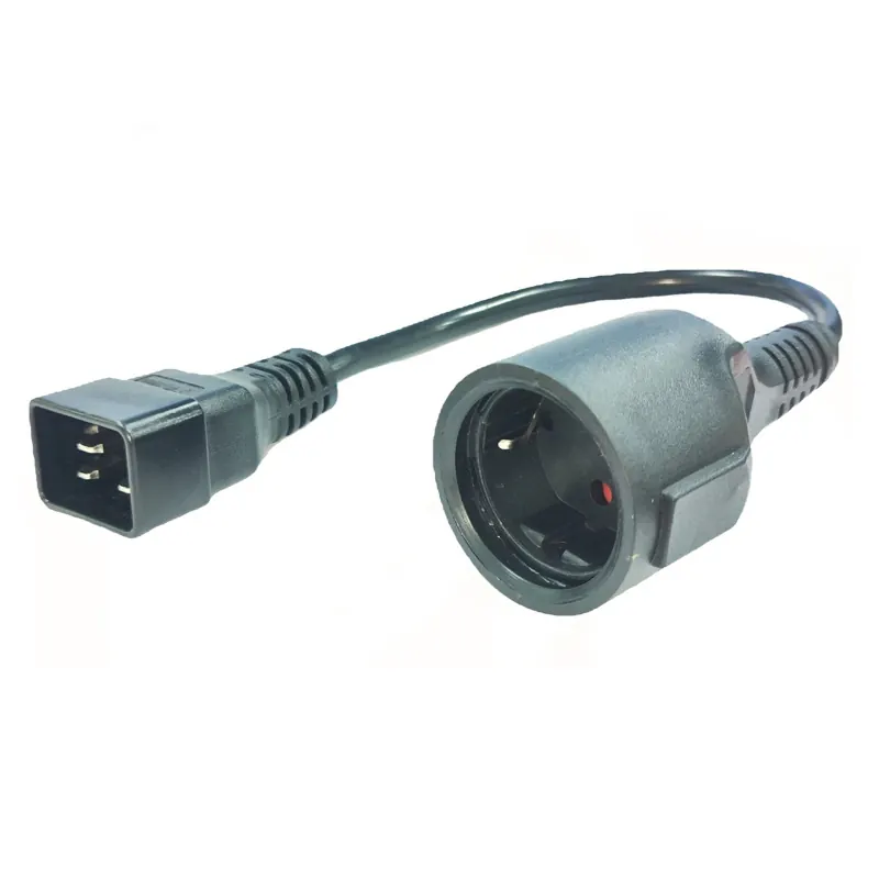 C20 to Schuko Socket Adapter Lead photo 2