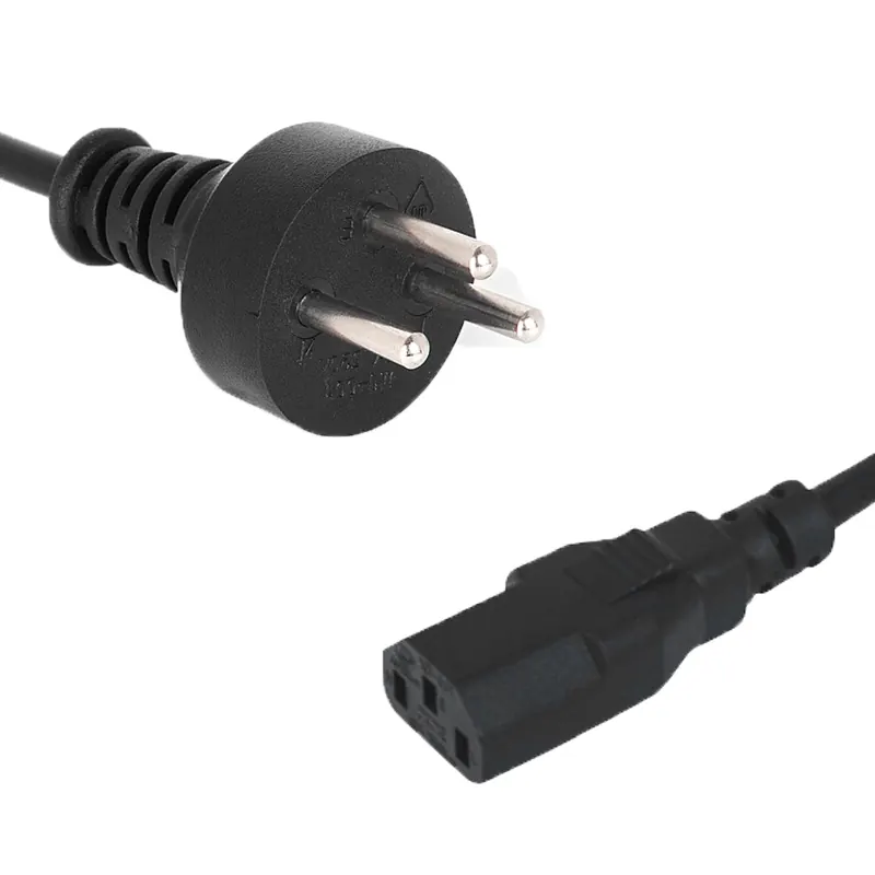 Israel 3-Pin Plug Power Cord (SI 32)