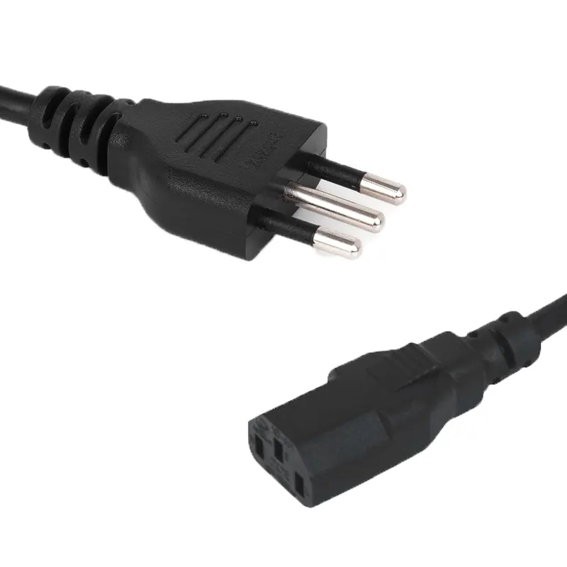 Italy 3-Pin Plug Power Cord (Type L) photo 2