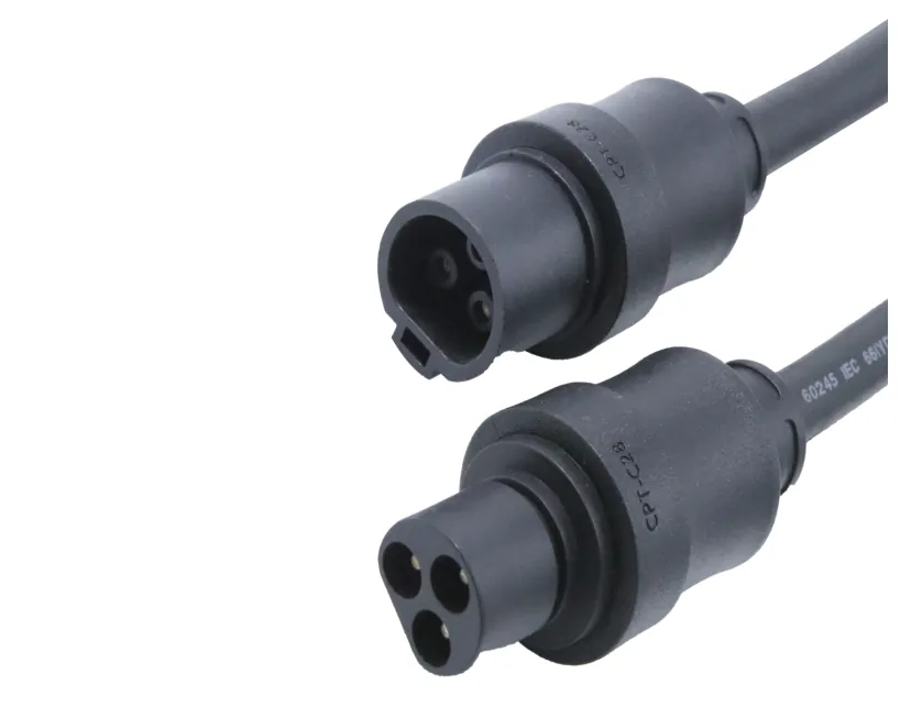 C28 Pre-Moulded Waterproof AC Connector (25 A, IP65)