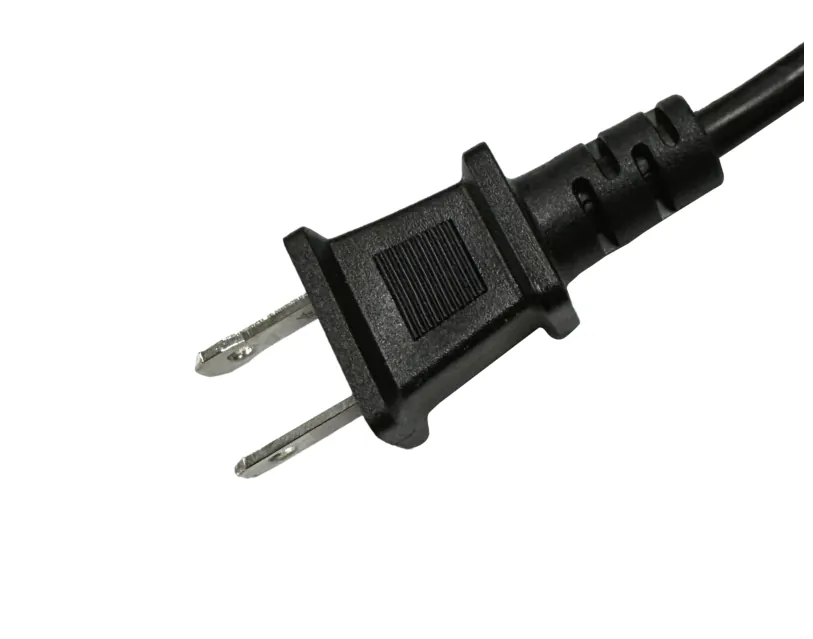 USA / Canada 2-Pin Plug Power Cord (NEMA 1-15) photo 2