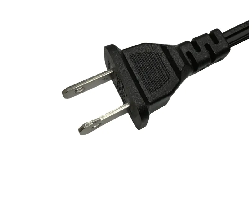 USA / Canada 2-Pin Plug Power Cord (NEMA 1-15)