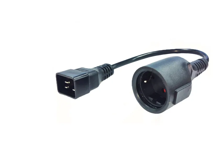 C20 to Schuko Socket Adapter Lead