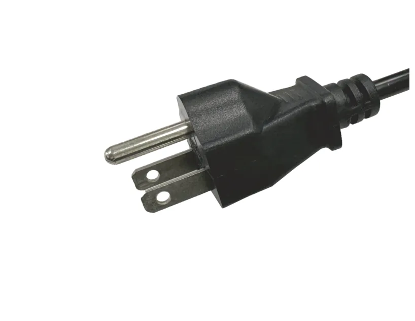 Japan 3-Pin Grounded Plug Power Cord (PSE)