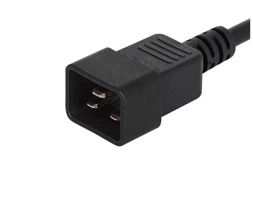 IEC C20 Plug Connector (16 A Male)