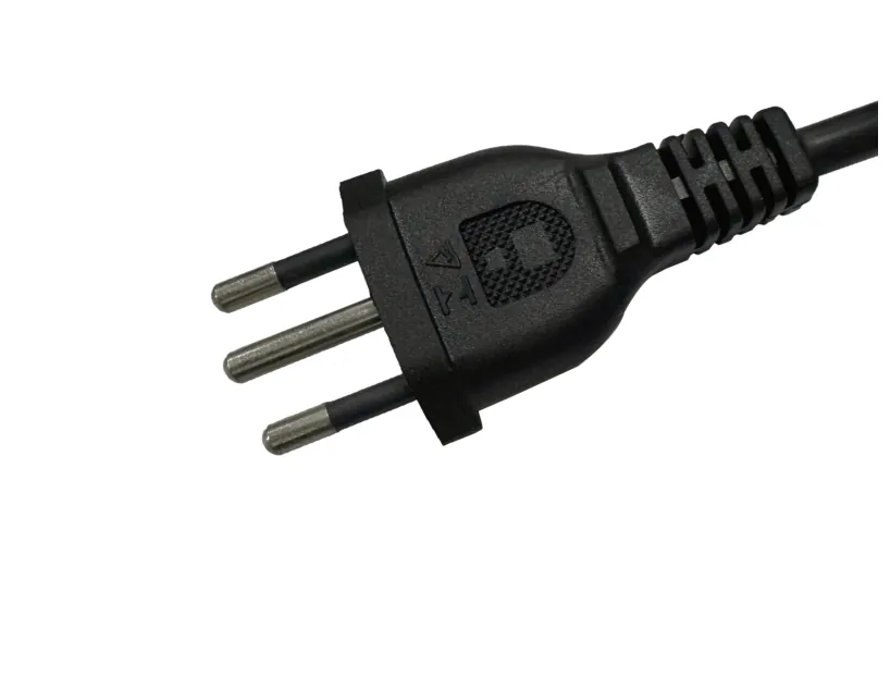 Brazil Plug Power Cord (NBR 14136)