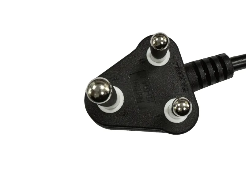 South Africa Plug Power Cord (SANS 164) photo 2