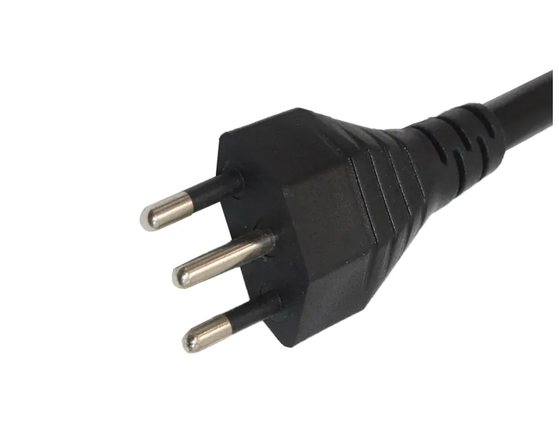 Switzerland 3-Pin Plug Power Cord (Type J)