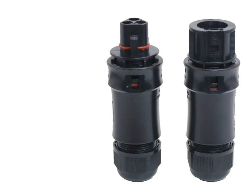 Q28 Field-Assembly Waterproof Connector (25 A, IP68)