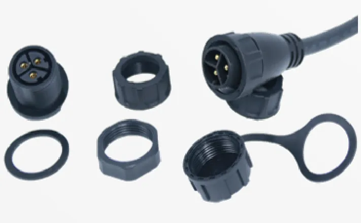 M25 Waterproof Connector with Panel Socket (25 A, IP68) photo 2
