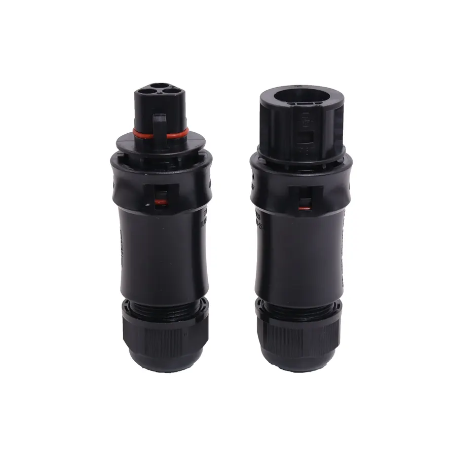 Q28 Field-Assembly Waterproof Connector (25 A, IP68) photo 3